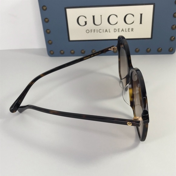 New Authentic GUCCI Brown Havana Butterfly GG0546SK - 002 - Picture 9 of 14